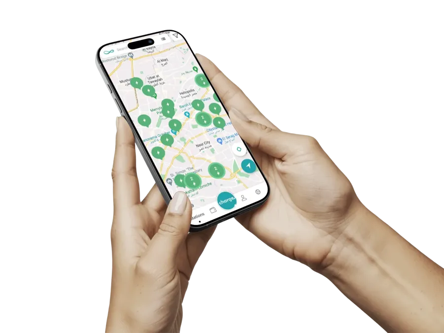 Infinity EV mobile app preview